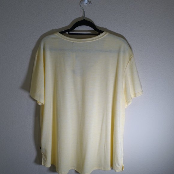 GAP YELLOW V-NECK T-SHIRT - Picture 3 of 6